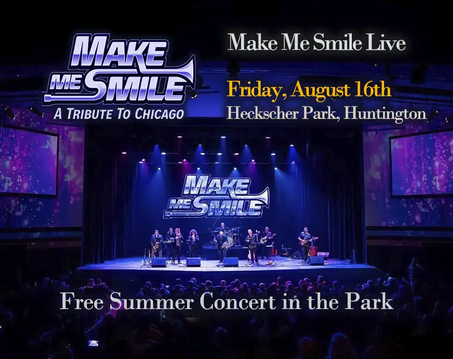 Heckscher park, huntington - free summer concert August 16th