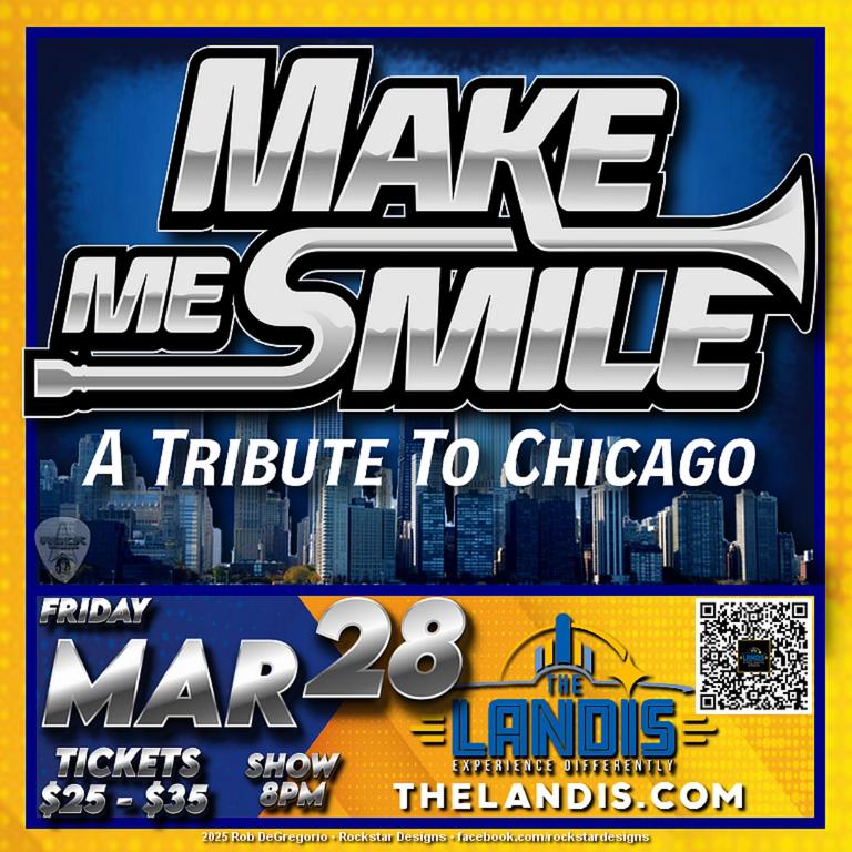 make me smile live at the Landis Theater